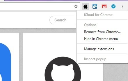 iCloud for Chrome
