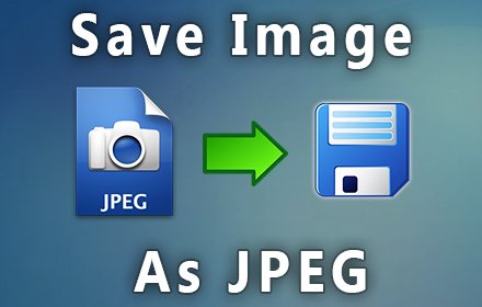 将图像保存为 JPEG