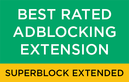 Superblock Extended - Adblocker Chrome插件LOGO图片