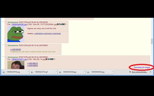4chan Image Downloader v0.0.3 Chrome插件图片