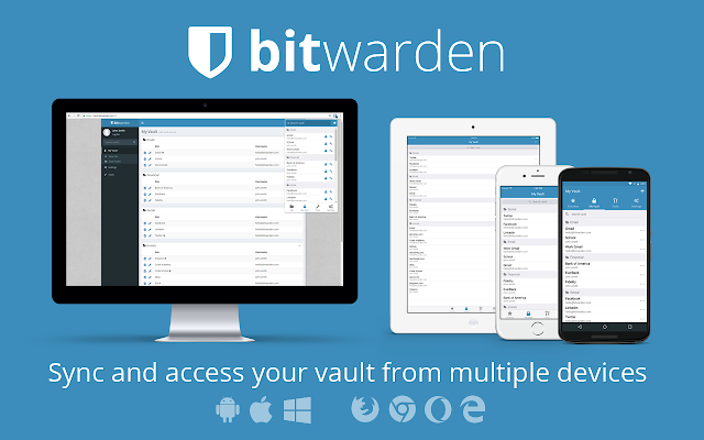 Bitwarden - 免费密码管理器 v1.38.0 Chrome插件图片
