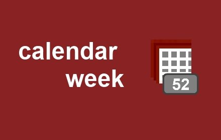 CalendarWeek v1.2 Chrome插件LOGO图片