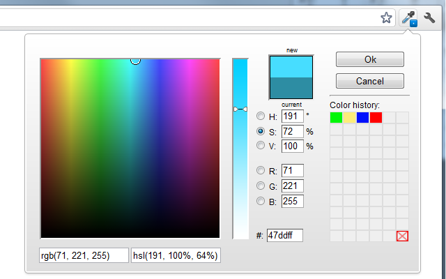 ColorZilla v2.0插件图片