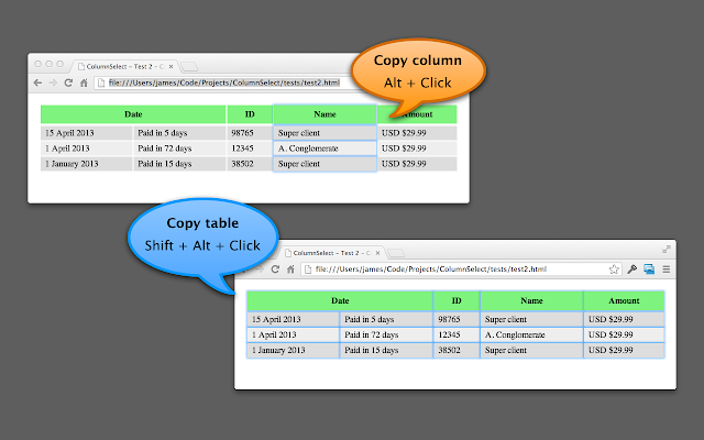 ColumnCopy v0.5.0插件图片