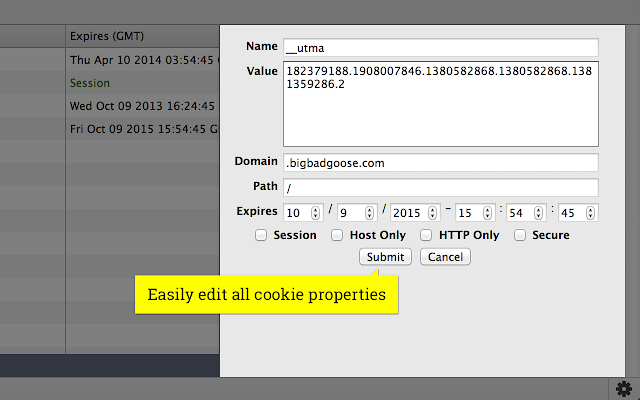 Cookie Inspector v2.0.9 Chrome插件图片