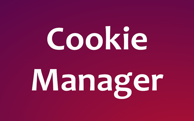 Cookie Manager v1.2 Chrome插件图片