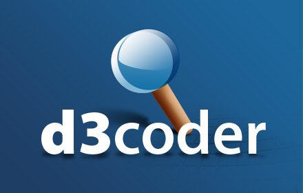 d3coder v2.0.6 Chrome插件LOGO图片