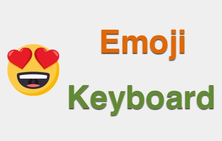 Emoji Keyboard - Emojis For Chrome v4.2.5