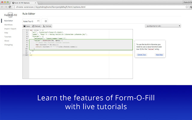 Form-O-Fill - The programmable form filler v3.8.3插件图片