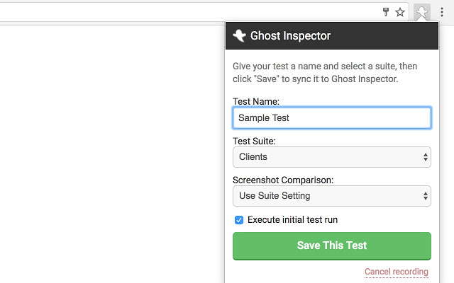 Ghost Inspector - Automated Website Testing v4.2.3插件图片