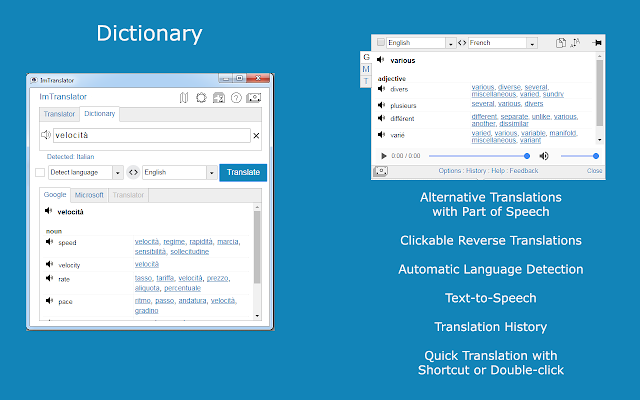 ImTranslator: 翻译，字典，声音 v15.14插件图片