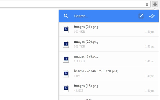 Manage Downloads v2.0.2 Chrome插件图片