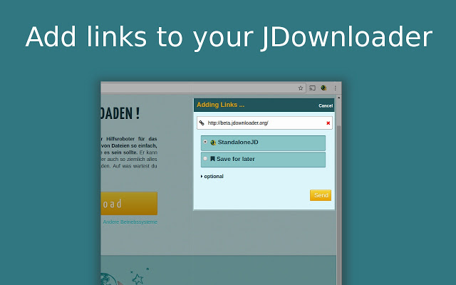 MyJDownloader Browser Extension v3.2.33 Chrome插件图片