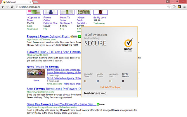 Norton Home Page for Chrome v1.1.6 Chrome插件图片