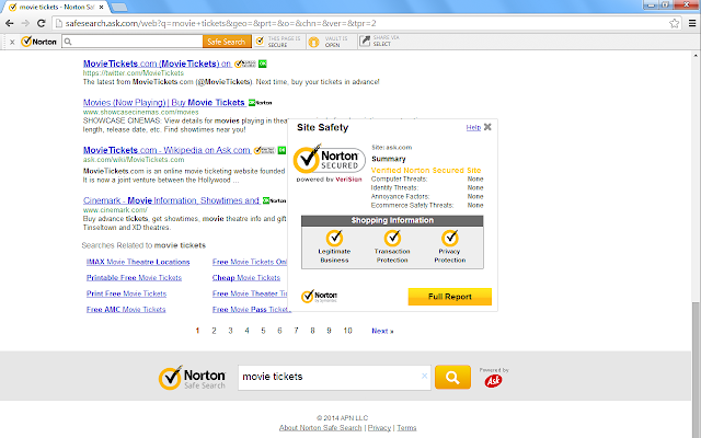 Norton Safe Search as default for Chrome v1.1.2 Chrome插件图片