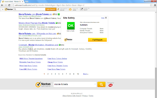 Norton Safe Search as default for Chrome v1.1.2插件图片