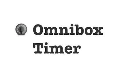 Omnibox Timer v0.5.0 Chrome插件LOGO图片