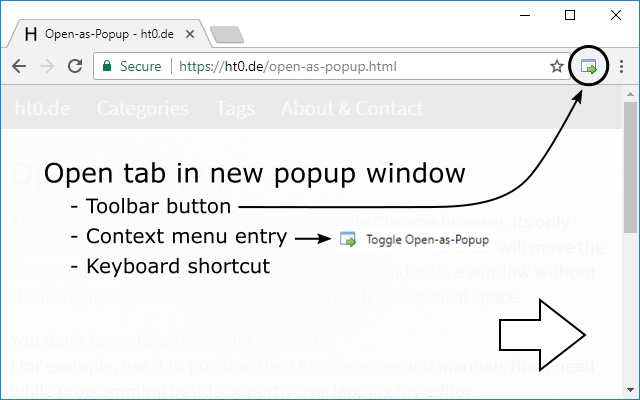 Open-as-Popup v2.0.0插件图片