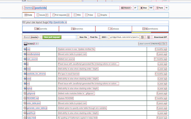 Pesticide for Chrome v1.1插件图片