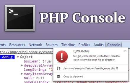 PHP Console v3.0.38