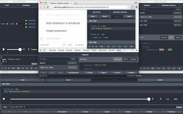 Redux DevTools v2.17.0 Chrome插件图片