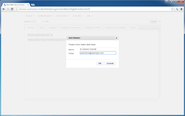 基于REST的Web服务客户端 v5.6.6 Chrome插件图片