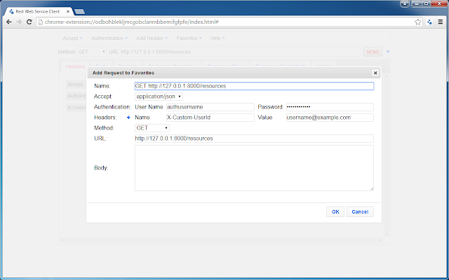 基于REST的Web服务客户端 v5.6.6 Chrome插件图片