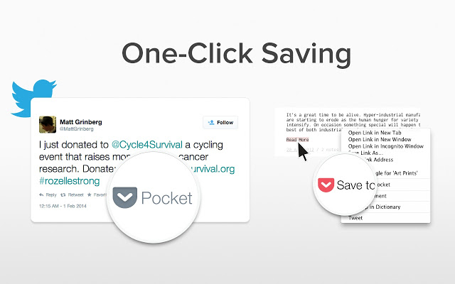 Save to Pocket v3.0.5.2 Chrome插件图片