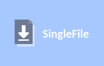 SingleFile v1.9.61 Chrome插件LOGO图片