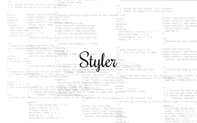 Styler v3.18.0730 Chrome插件图片