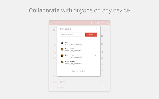 Todoist：待办事项列表及任务管理器 v9.5 Chrome插件图片