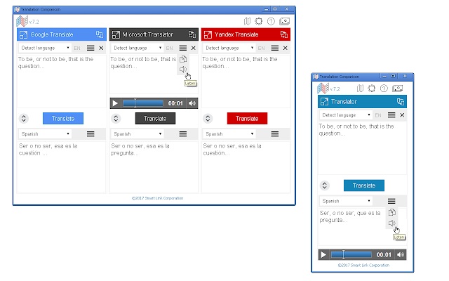 Translation Comparison Chrome插件图片