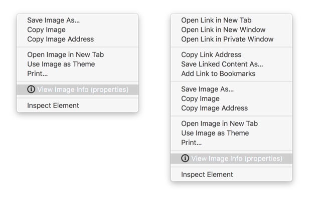 View Image Info (properties) v0.0.4插件图片