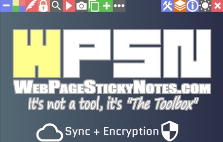 Web Page Sticky Notes v3.0.18