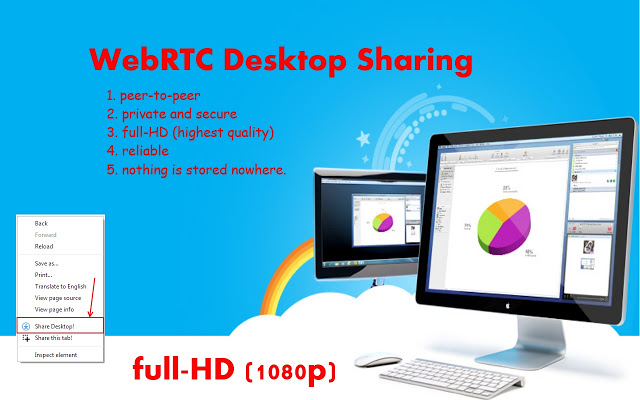 WebRTC Desktop Sharing v5.9插件图片