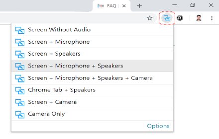 WebRTC Desktop Sharing v5.9