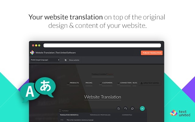 Website Translation by Text United v2.1.0插件图片