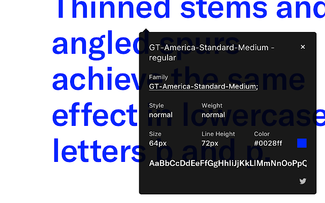 WhatFont v2.1.0 Chrome插件图片