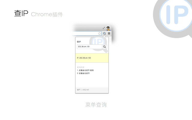 查IP v0.1.14 Chrome插件图片