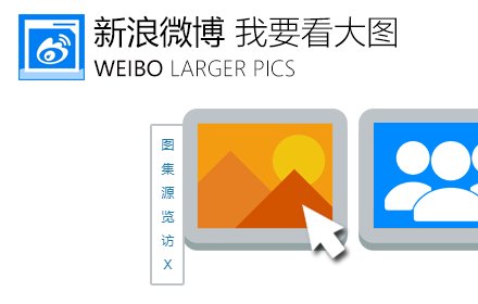 新浪微博之我要看大图 v1.3.2.5 Chrome插件LOGO图片